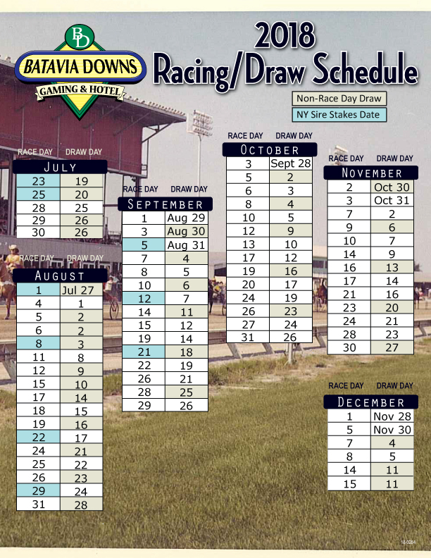 Batavia Downs Gaming & Hotel Casino, Hotel, Horse Racing Batavia, NY